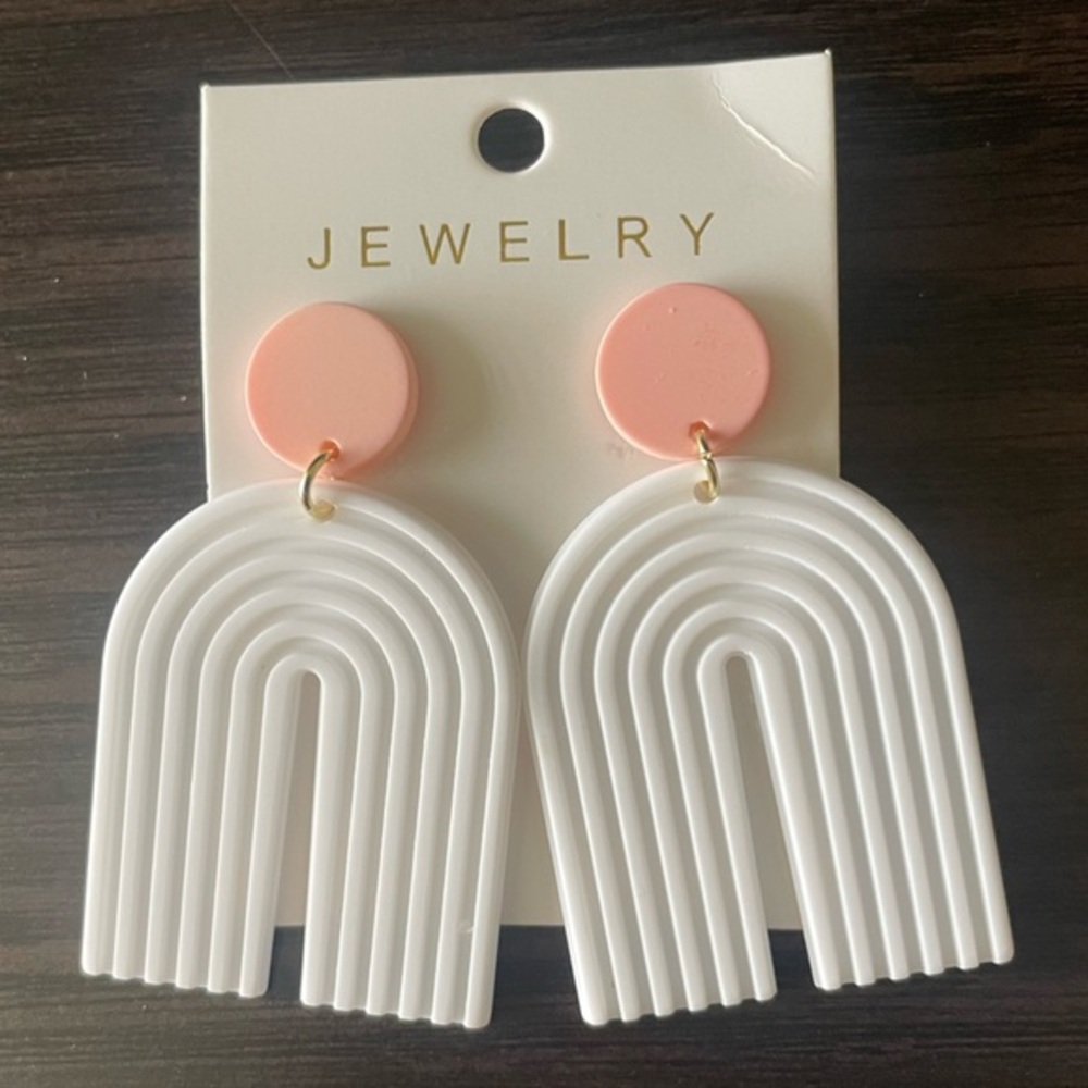 🆕 Retro Geometric Earrings